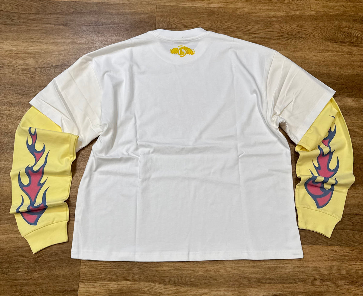 Flames of Love Tee by BLOODOCEAN, product photo 2