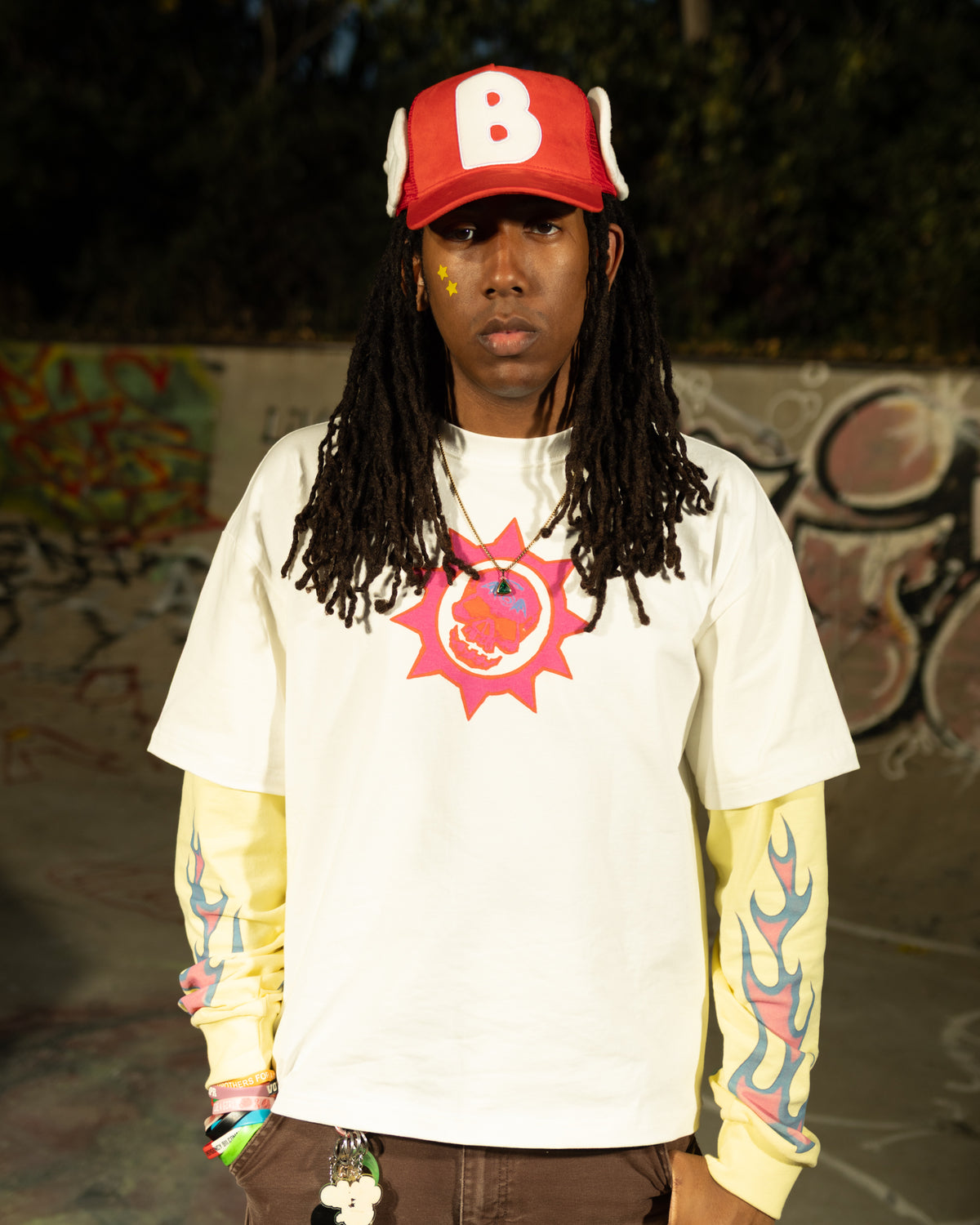 Flames of Love Tee by BLOODOCEAN, Lost in Love lookbook